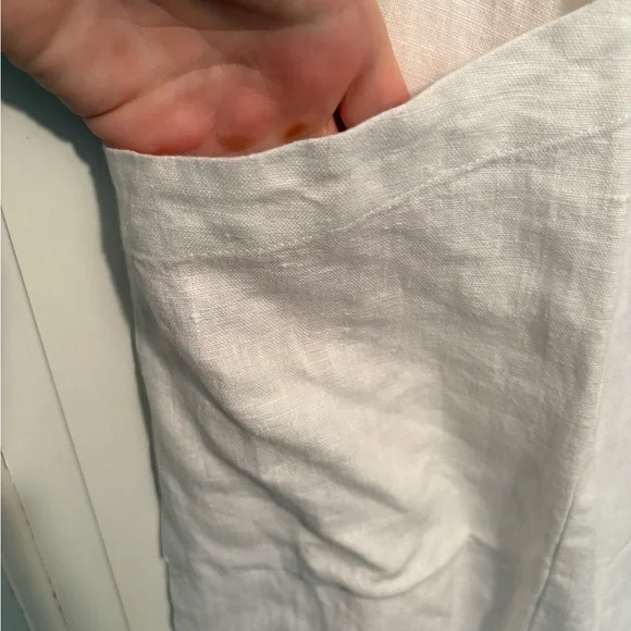 Reformation White ‘Canon’ Dress ASO Meghan Markle - Picture 7 of 15